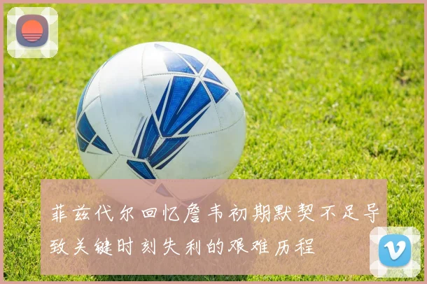 菲兹代尔回忆詹韦初期默契不足导致关键时刻失利的艰难历程